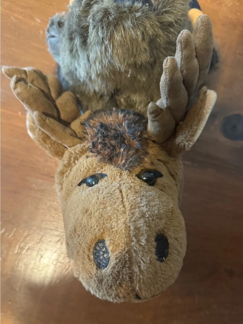 Stuffed animal heads for nursery room